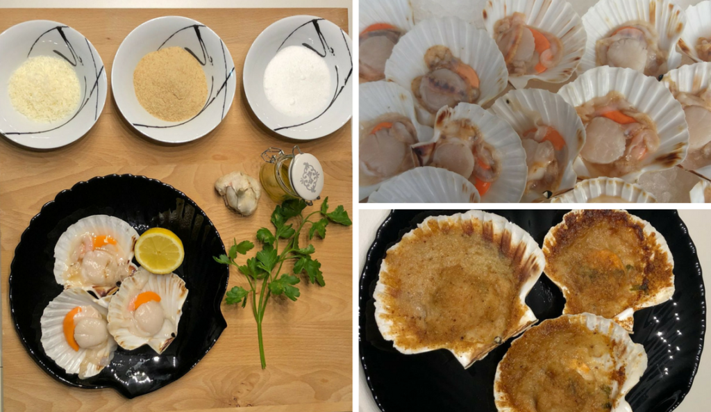Pescheria Il Piscione Ciriè ricetta capesante gratinate immagini